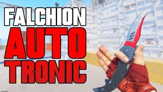 ★ CS2 Falchion Autotronic FACTORY NEW  CS2 Knife Gameplay [upl. by Kelwin]