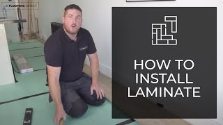 How to Lay Laminate Flooring  Installation Guide StepbyStep [upl. by Andi]