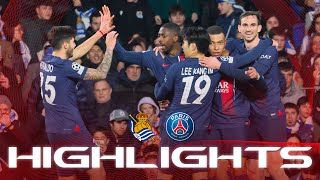 HIGHLIGHTS amp REACTIONS  REAL SOCIEDAD 12 PSG ⚽️🏆 UCL  RSOPSG [upl. by Mercola460]