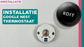 Bij Joost 20  Hoe installeer je de Google NEST thermostaat  ZO doe je dat [upl. by Annawat]