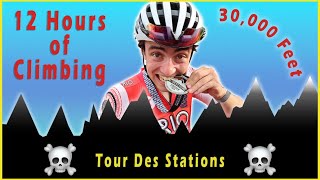 I CANT STOP DOING EVERESTINGS  TRYING to SURVIVE Tour Des Stations [upl. by Noryahs879]