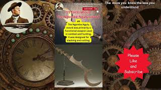 10 Facts About The Ngombe Ngulu Sword weird weapons war history TheArchimedesFiles [upl. by Niowtna]