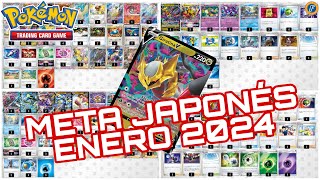 Los Decks que si GANAN META Japones 🇯🇵 Enero 2024 Pokemon TCG [upl. by Ymerej]