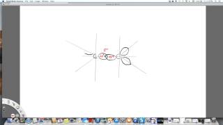 Contour diagram C2H4 Trigonal planar [upl. by Eamon]