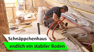 Schnäppchenhaus 20 🏡 bekommt ein Hochbeet amp Boden im Dachgeschoss [upl. by Rob941]