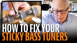 Fixing sticky bass tuners [upl. by Staford783]