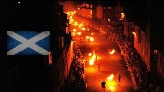 BBC Coast  Hogmanay Fireballs at Stonehaven [upl. by Oilisab]