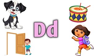 D Letter Words  Dd for Dog for kids  learn vocabulary in Englishviralkids [upl. by Disraeli]