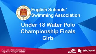 Under 18 Water Polo Championship Finals 2024 Girls [upl. by Odnarb379]