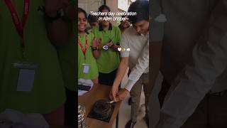 Teachers Day celebration at Allen bhopal 🎀🩷 allen allenbhopal teachersday viral shorts new [upl. by Tekcirk192]