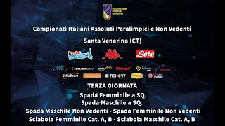 Campionati Italiani Assoluti Paralimpici e Non Vedenti  Terza giornata [upl. by Ilowell]