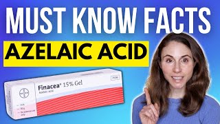 10 MUST KNOW AZELAIC ACID FACTS 🤔 Dermatologist DrDrayzday [upl. by Tenneb]