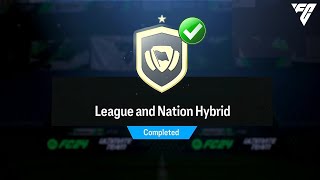 League and Nation Hybrid SBC Cheapest Solution  EAFC 24 [upl. by Niu491]