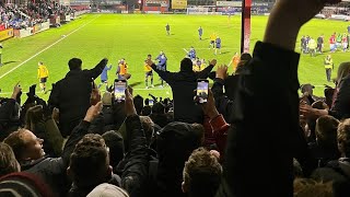 Woking fans at Aldershot 26122022 [upl. by Kella]