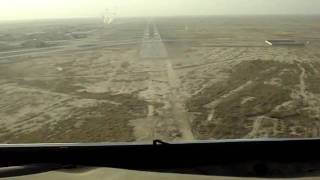 C130 landing at Balad AB Iraq [upl. by Lole]