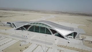 Visiting Chinaaided New Gwadar Intl Airport in Pakistan [upl. by Neenwahs]