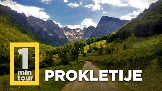 Prokletije tour in 1 min [upl. by Blader]