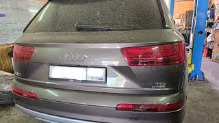 Audi Q7 4M 30TDI CVMD  сажевый фильтр [upl. by Anavlis]