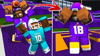 I GAVE JUSTIN JEFFERSON 99 SPEED IN ROBLOX FOOTBALL FUSION [upl. by Ilatfen]