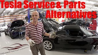 Tesla Service amp Parts Alternatives Gruber Motors [upl. by Litt]