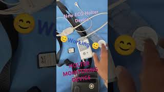 New ECG Holter Device cardiology reels shorts short shortvideo trending machine device [upl. by Gulick]