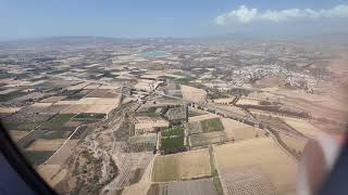 Paphos Cyprus Landing at the Airport [upl. by Goda494]