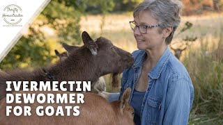 Day 3  Using Ivermectin dewormer in goats [upl. by Nyletak]