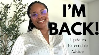 Im Back Updates  SLP Externship Advice  SPEAK FROM THE HEART [upl. by Ezana]