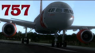 FSX 757 Freeware MAX GRAPHICS [upl. by Fortuna205]