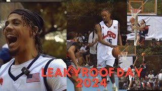 LEAKY ROOF DAY 2024 WITH UNCLE SKOOBS 4THEKILL TAYTV ISAIAH WHITEHEAD [upl. by Htir]