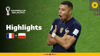 The Mbappe Show  France v Poland  Round of 16  FIFA World Cup Qatar 2022 [upl. by Notlit]