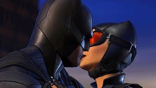 BATMAN FINALLY KISSES CATWOMAN SCENE Batman The Enemy Within Season 2 Episode 3 Fractured Mask [upl. by Elicul]