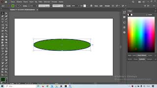 Adobe Illustrator Elips ile Döndürmelerde Eğitim ve Ayarlamalar [upl. by Assila]