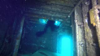 Diving the HMAS Canberra Wreck with GoPro Hero Black 3 [upl. by Brine]