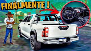 SAIU FINALMENTE NOVO SPOLER DA HILUX NO REBAIXADOS ELITE BRASIL [upl. by Ahsiner]