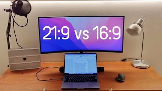 219 vs 169  Ultra Wide or Wide Screen Monitor  Which one should you pick [upl. by Bran899]