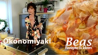 Okonomiyaki Rezept „was du willst“  mit Bonito Flocken [upl. by Schonthal]