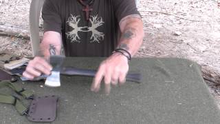 Pathfinder Product Review 5 The Nessmuk Hand Axe [upl. by Alyled]