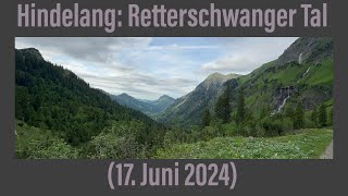 Hindelang Retterschwanger Tal mit dem 🚲 17 Juni 2024 [upl. by Eerot835]