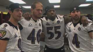 Terrell Suggs Wired During Media Day [upl. by Naamann]