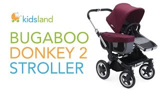 2018 BUGABOO DONKEY 2 Stroller  REVIEW  Introduction Guide by Kidsland [upl. by Janela]