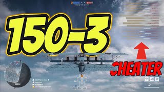 Battlefield1 Over Powered Heavy Bomber run 1503 Win [upl. by Pooley523]