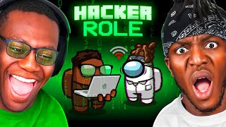 SIDEMEN AMONG US HACKER ROLE DEJI MASTERCLASS [upl. by Avika881]