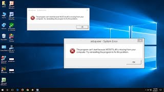 How to Fix WDScoredll WDSUTILdll are Missing Errors in Windows PC [upl. by Anyd]