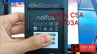 NEFFOS C5A TP703A frp bypass google account BY MRT DONGLE [upl. by Harmaning216]