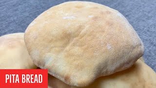 Homemade Pita Bread Recipe Oven Method [upl. by Larual]