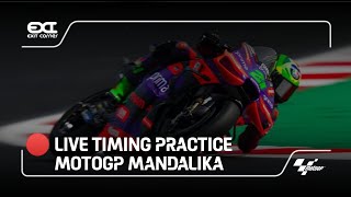 🔴LIVE TIMING PRACTICE MOTOGP INDONESIA 2024 [upl. by Ash]