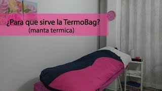 Manta termica  Termoterapia reductor  Centro de estética y spa en Bogota Liliana Quimbaya [upl. by Eidnarb557]