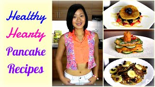 3 Easy amp Healthy Pancake Recipes [upl. by Giorgia]