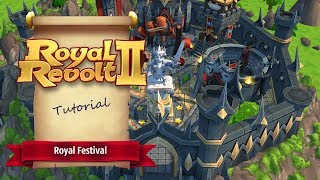 Royal Revolt 2 Royal Festival Tutorial [upl. by Nedap]